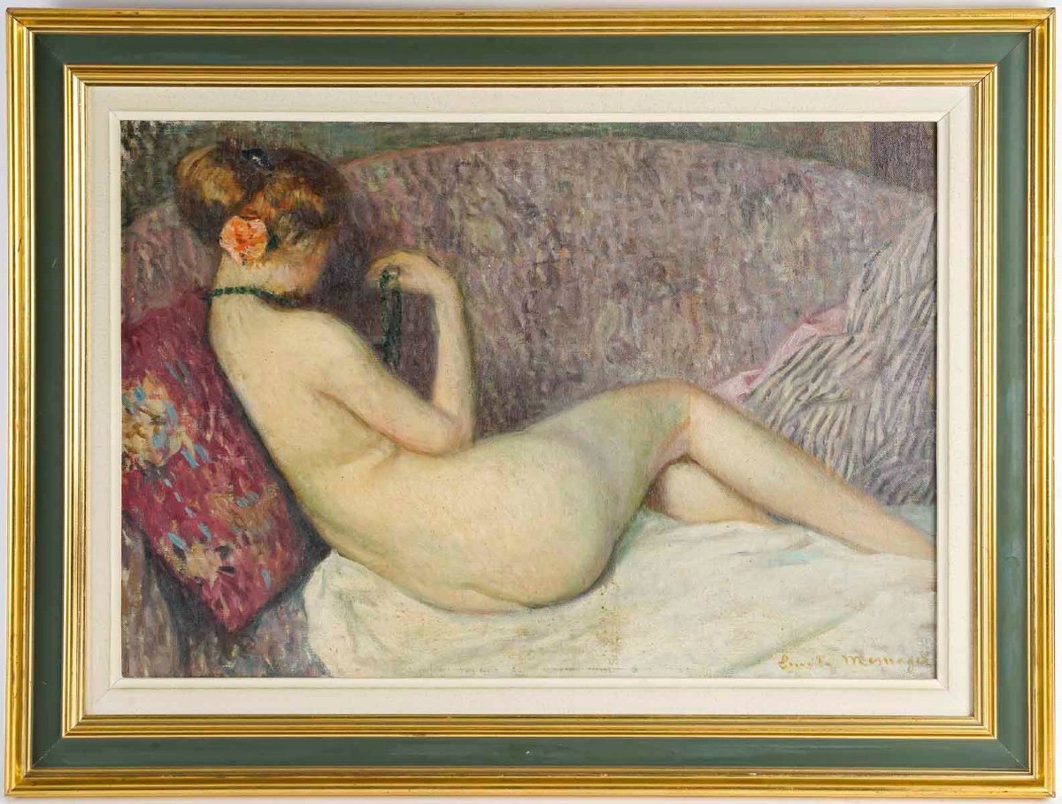 Le Collier Vert. Emile MESNAGER (1880-1940)-photo-3