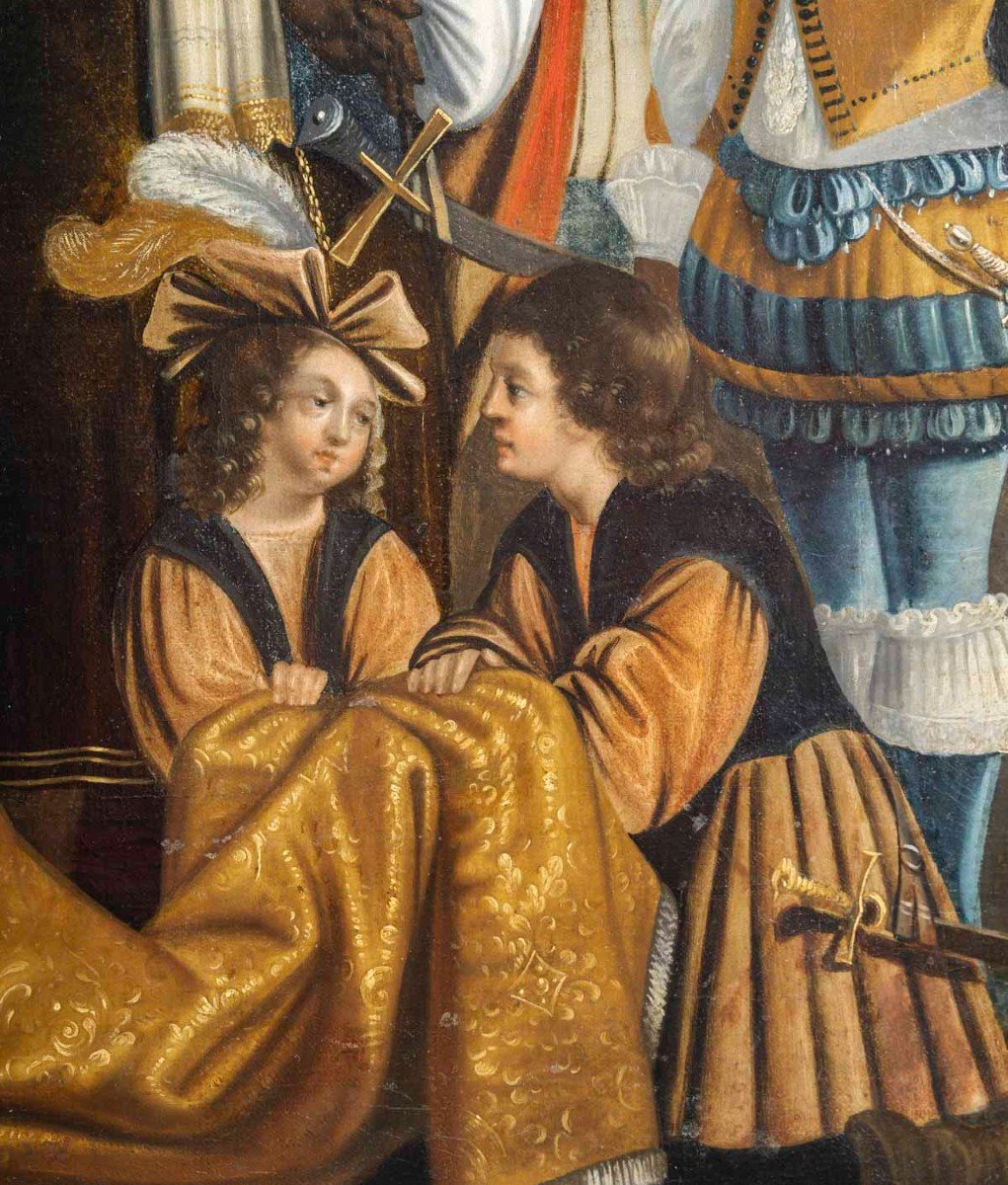  Jean SENELLE (1605-1671) Les Rois Mages-photo-3