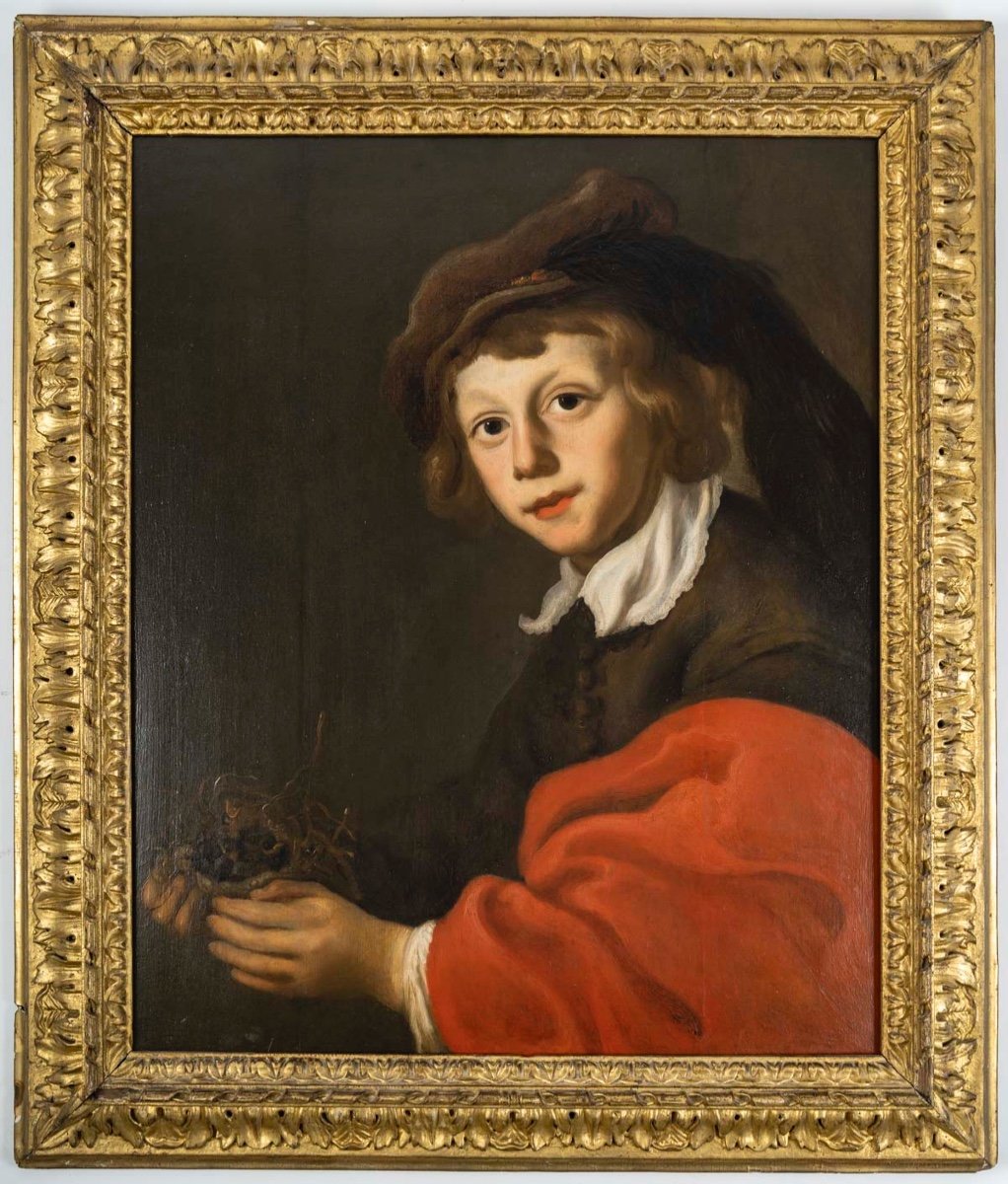  Jacob Adrien Backer 1609-1651 "the Birdcatcher"-photo-1