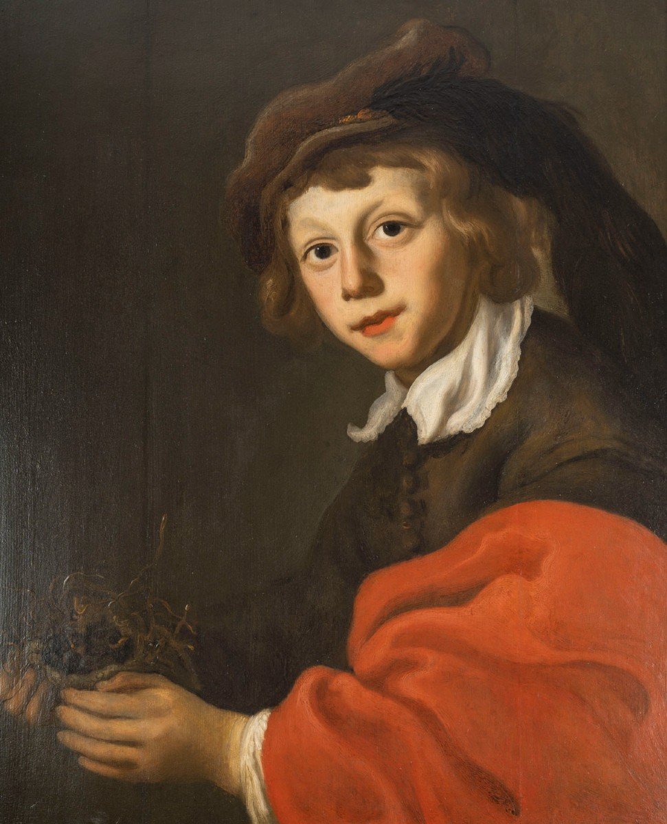  Jacob Adrien Backer 1609-1651 "the Birdcatcher"