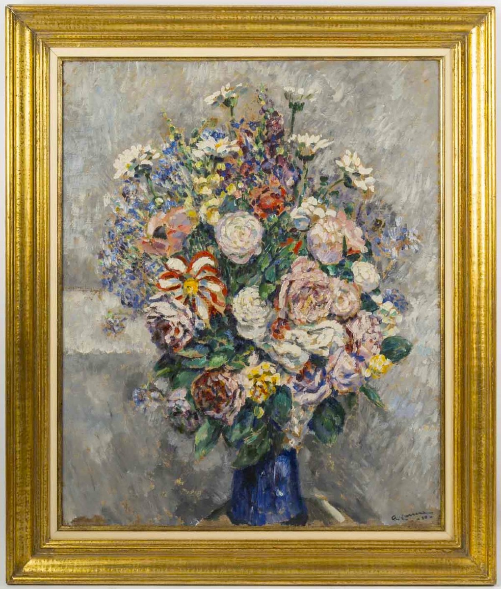 Augustin Carrera (1878-1952). Floral Arrangement