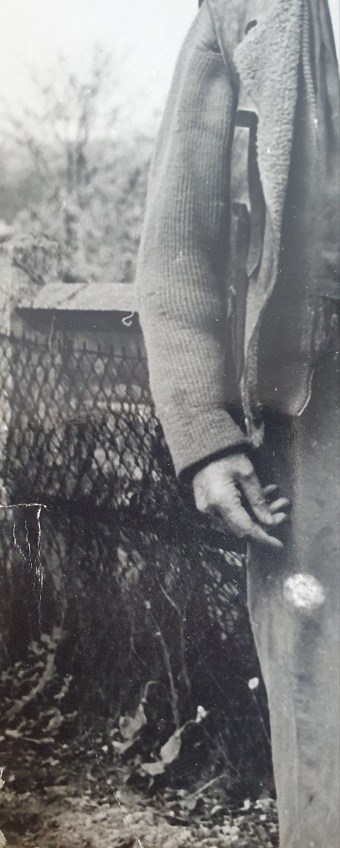 Portrait De Louis Ferdinand Céline Par Boris Lipnitzki à Meudon En 1955 Tirage Argentique -photo-3