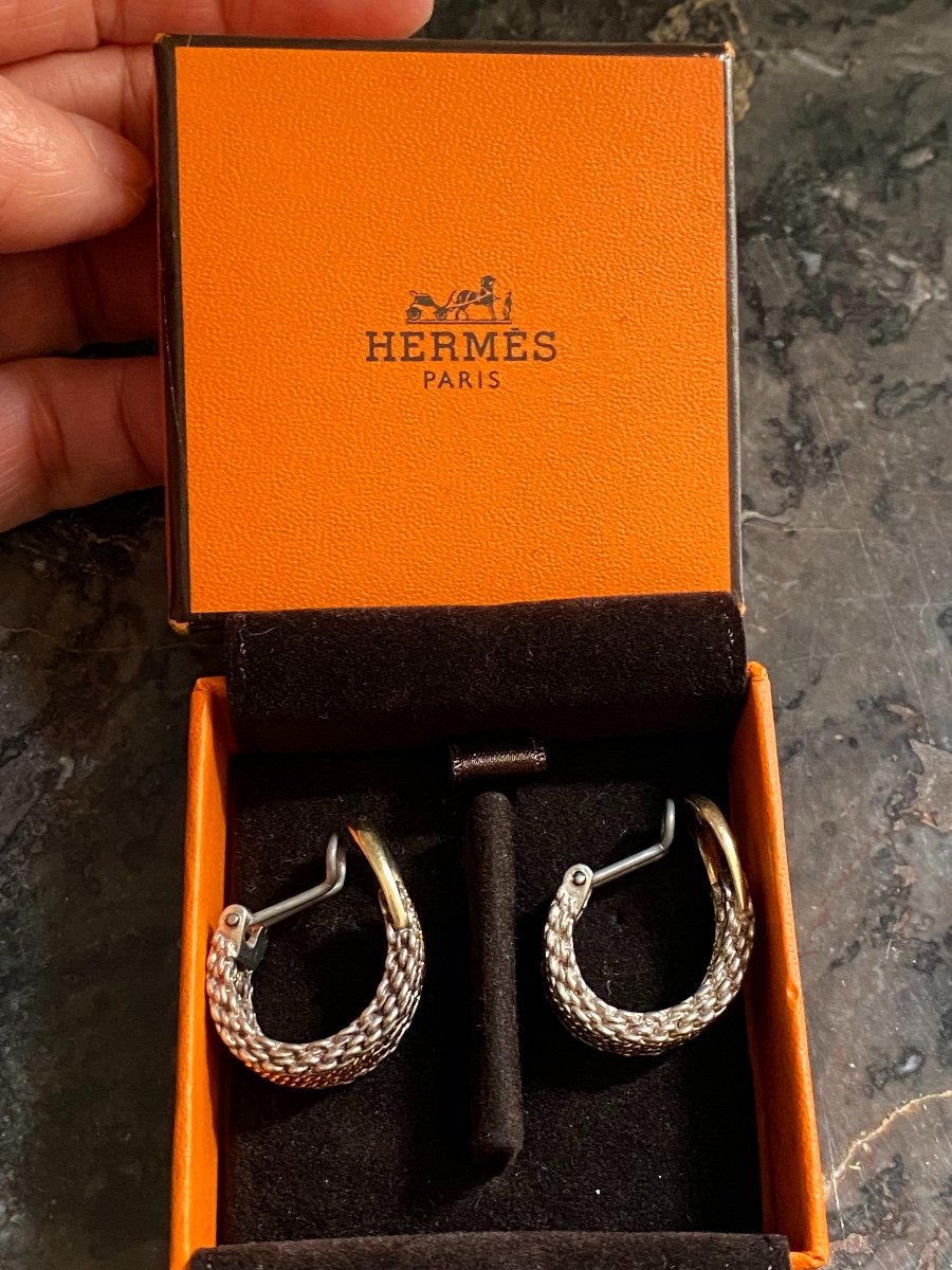 Hermes, Boucles d'Oreilles -photo-1