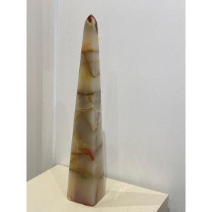 Large Agate Obelisk