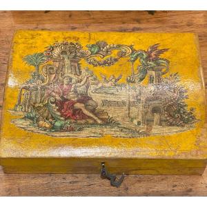 Quadrille Box, Arte Povera, 18th Century