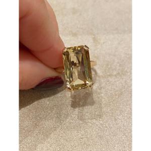 Bague Cocktail Citrine