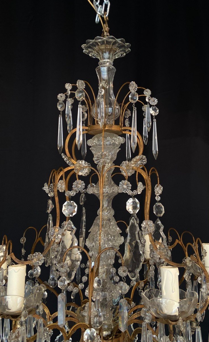 Italian Chandelier, Early 20th Century -photo-1