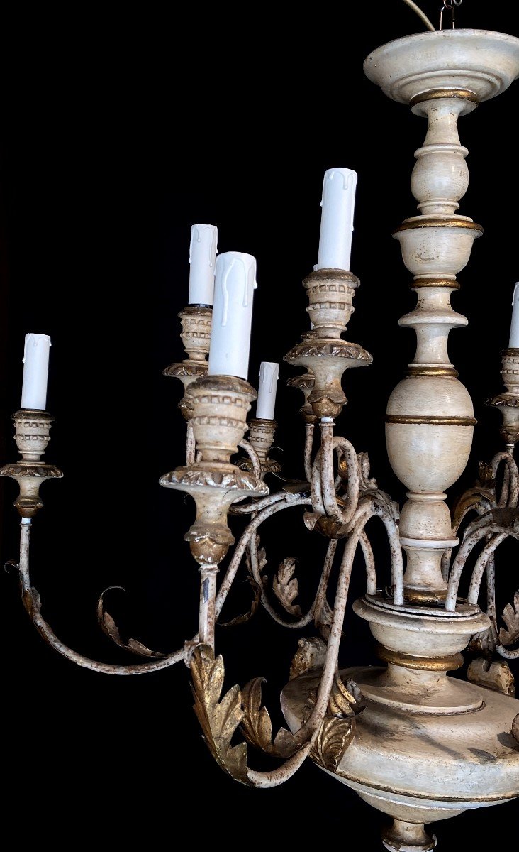 20th Century Chandelier, Italian -photo-3