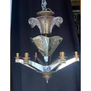 Eglomise Chandelier 