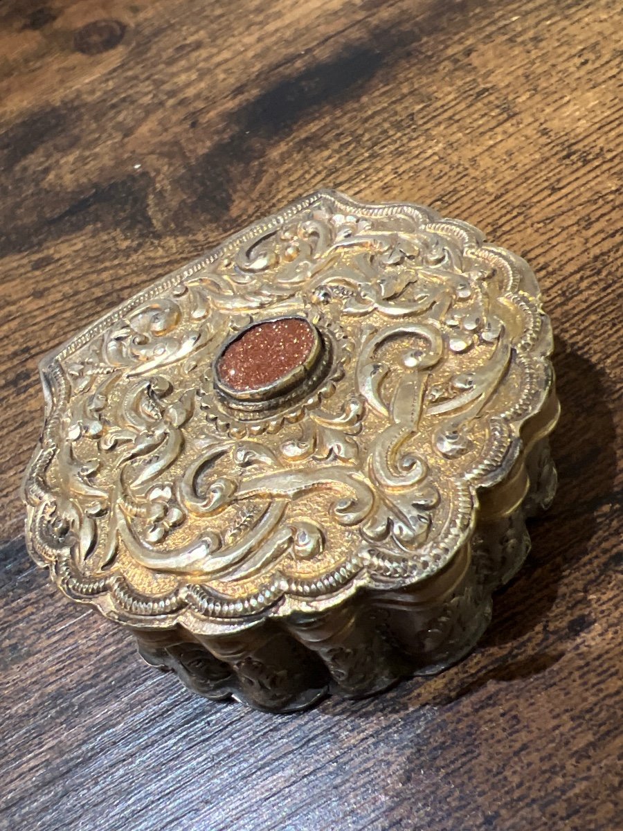 18th Century Ottoman Work Silver Box 