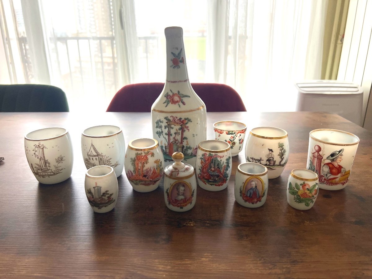 Lot Of 18th Century Opaline 