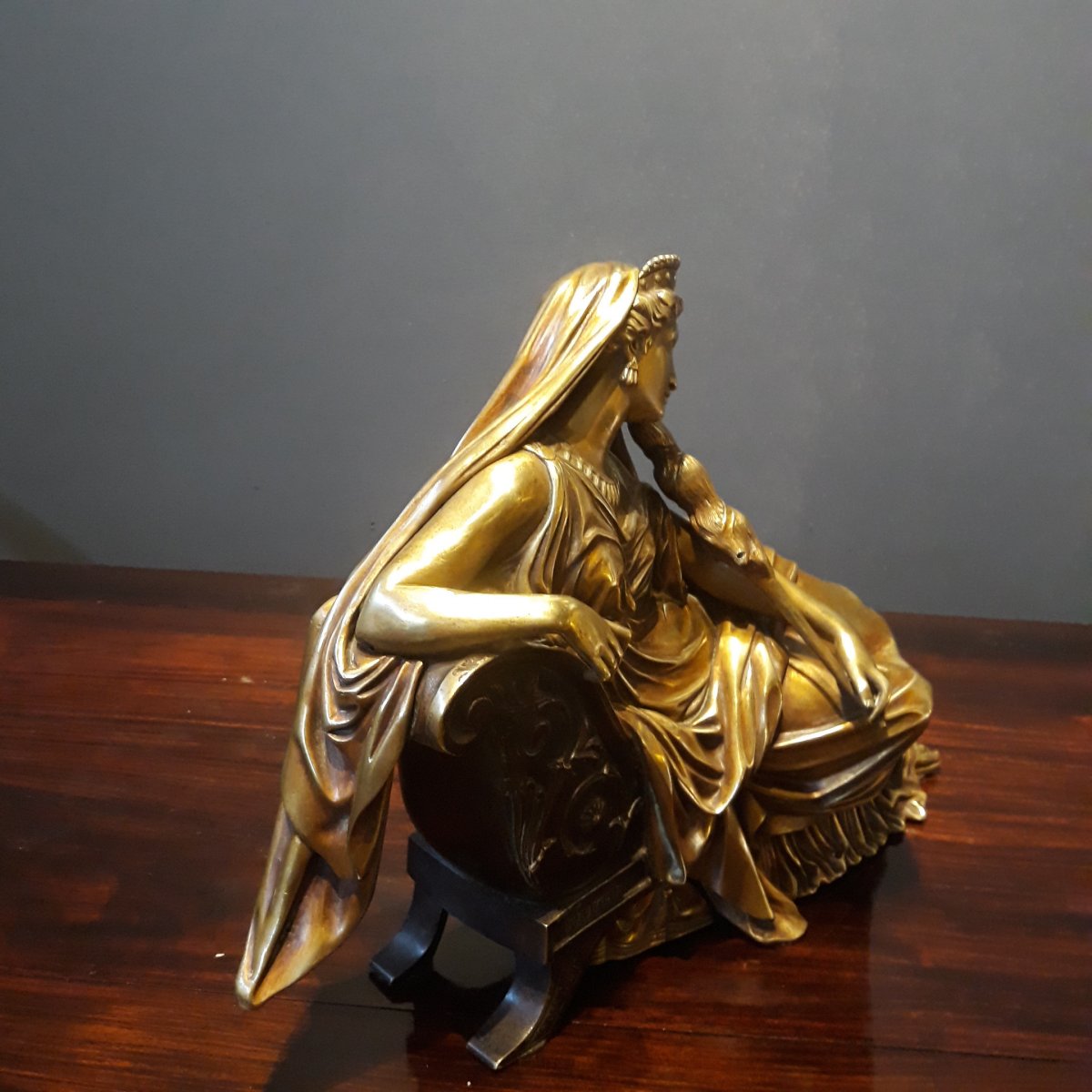 Gilt Bronze Sign Jean Jacques Feuchere-photo-2