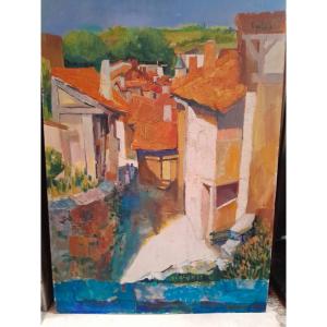 Peinture Paysage De Provence