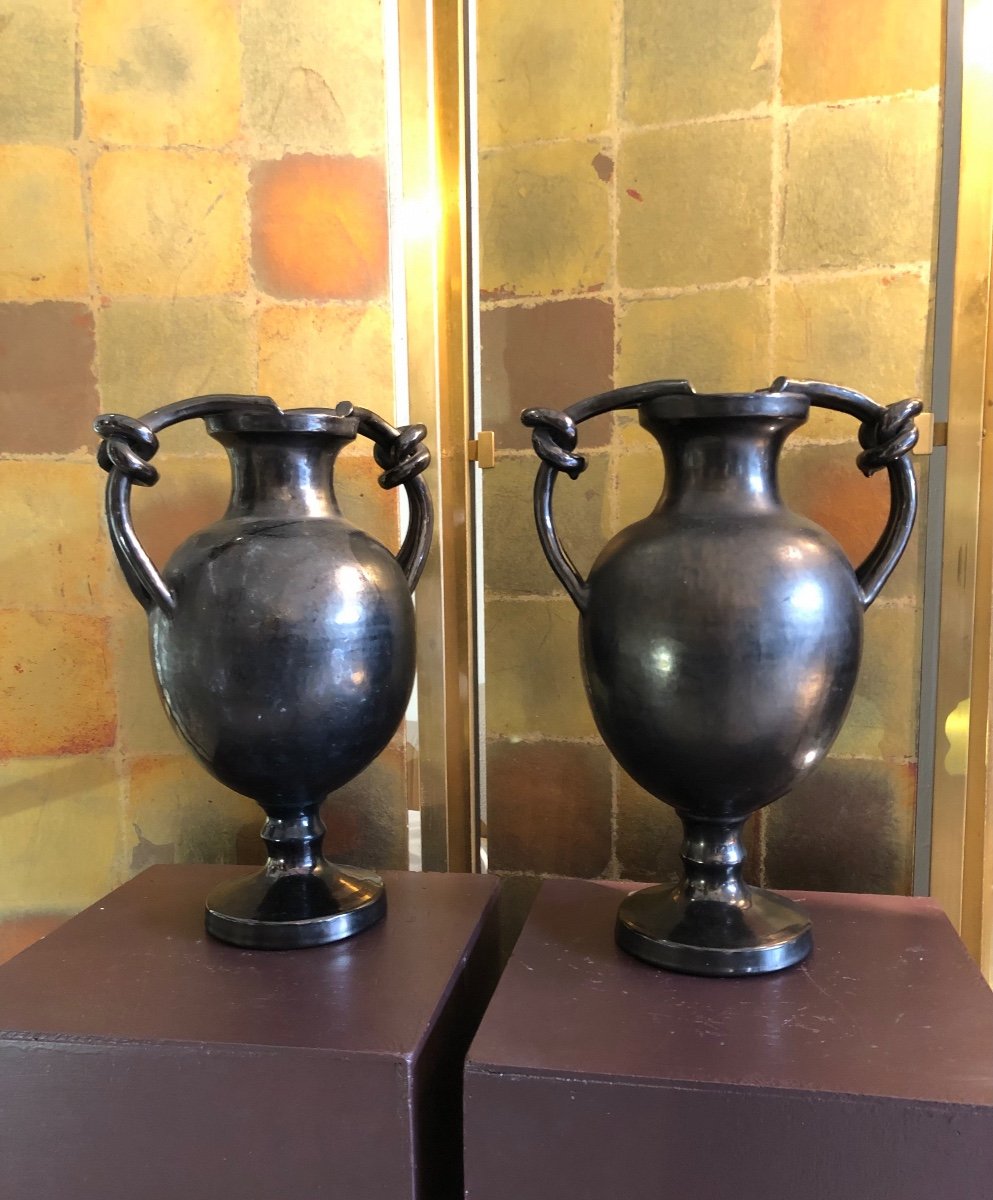 Clément Massier Vases Antiquisants 