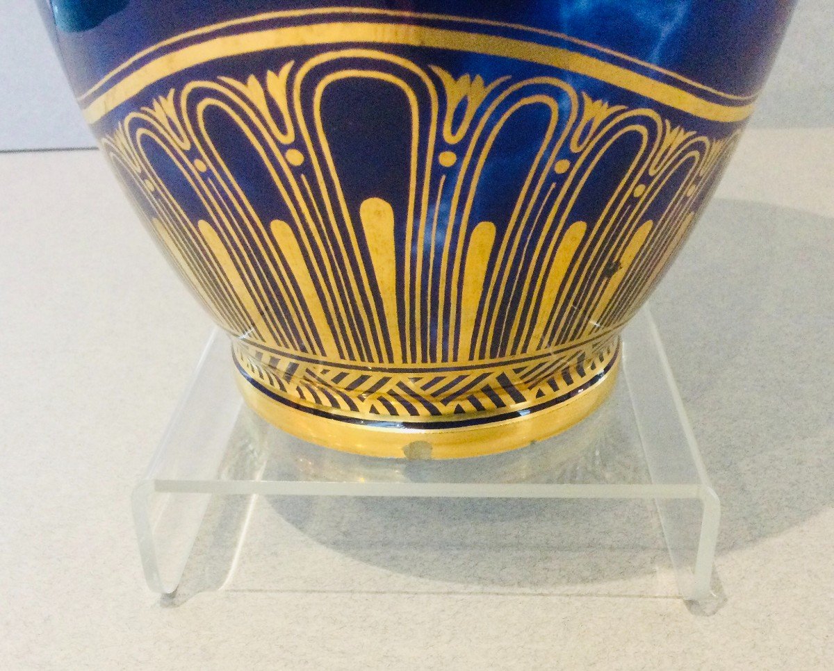 Vase en porcelaine de Sèvres époque Second Empire, 1870-photo-6