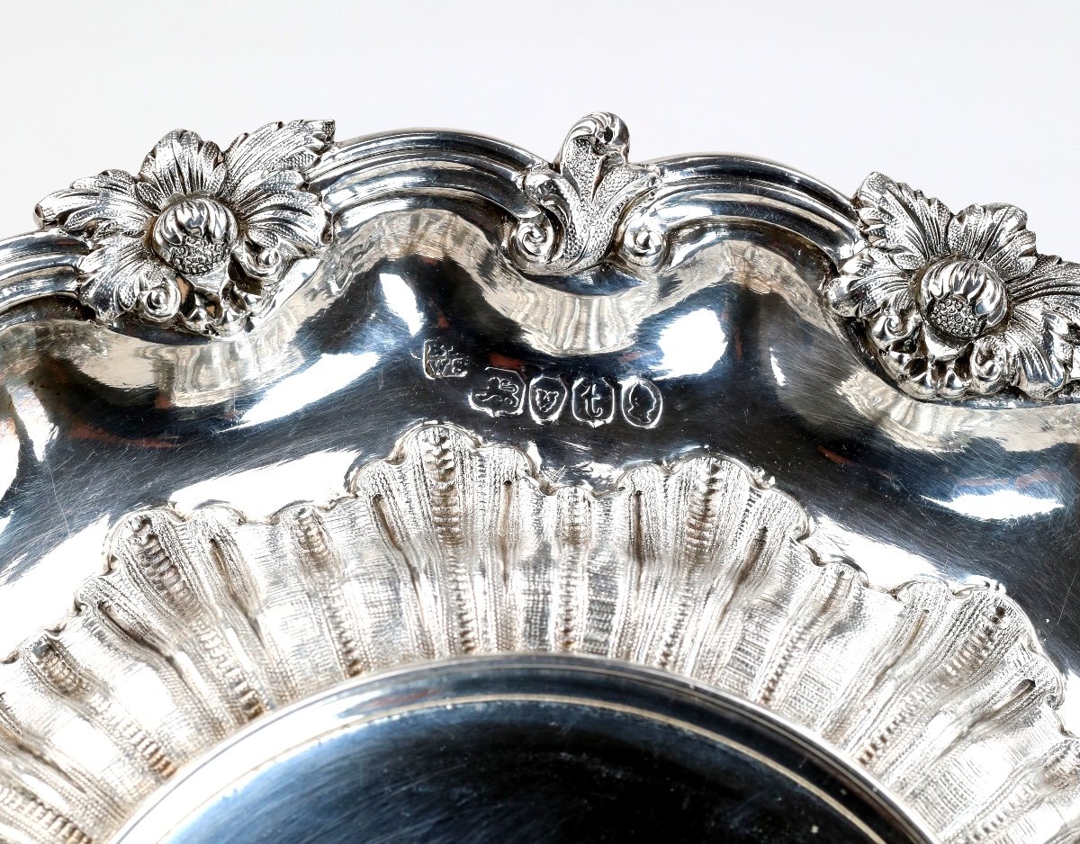 Beurrier En Argent Et Cristal Anglais De Richard William Atkins Et William Nathaniel Somersall-photo-4