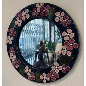 Ceramic Mirror By Mithe Espelt 1960