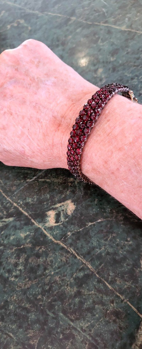 Napoléan 111 Garnet Bracelet-photo-2