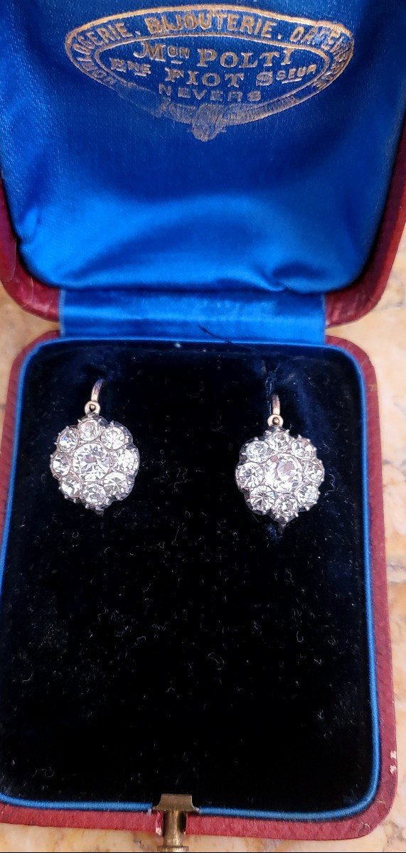 Louis-phillipe- "marguerite" Earrings In 18ct Gold -photo-4