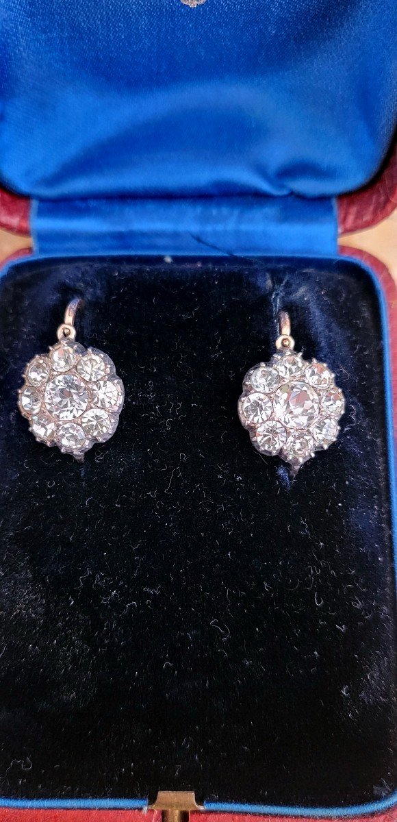 Louis-phillipe- "marguerite" Earrings In 18ct Gold -photo-5