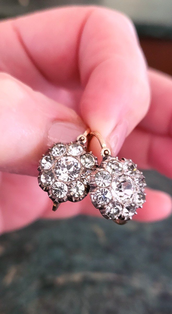 Louis-phillipe- "marguerite" Earrings In 18ct Gold -photo-6