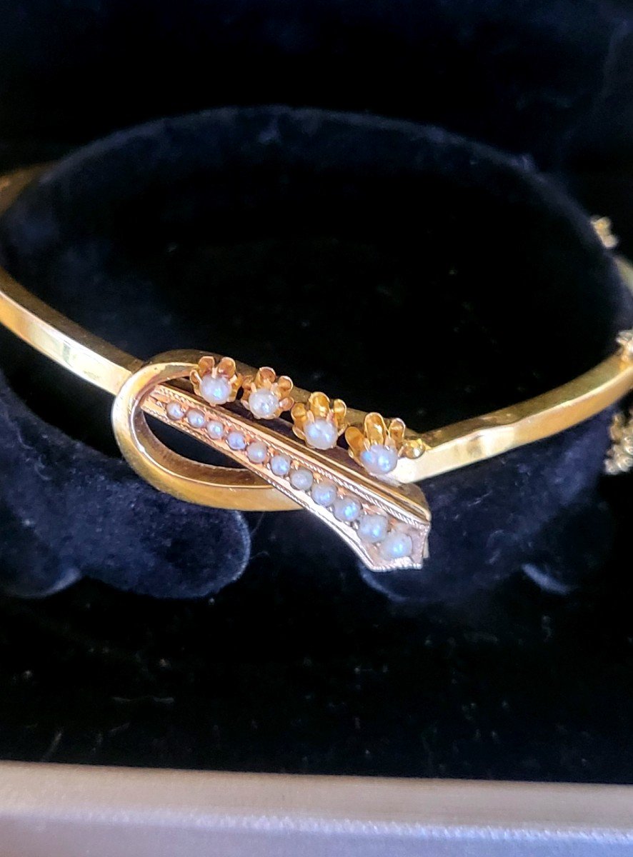 Belle Epoque 18ct Gold Bracelet -photo-2