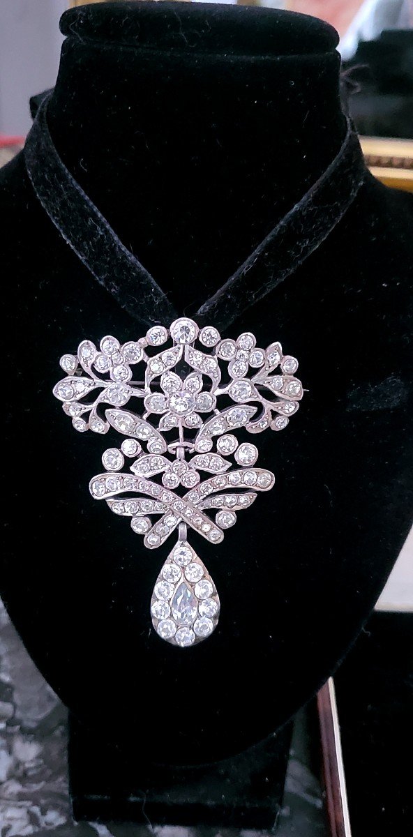 Louis Phillipe Pendentif/broche  (devant De Corsage)-photo-6
