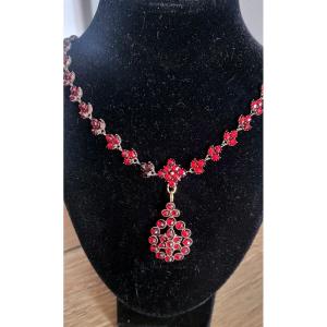 Napoleon 111 - Garnet Necklace (3 In 1 !)