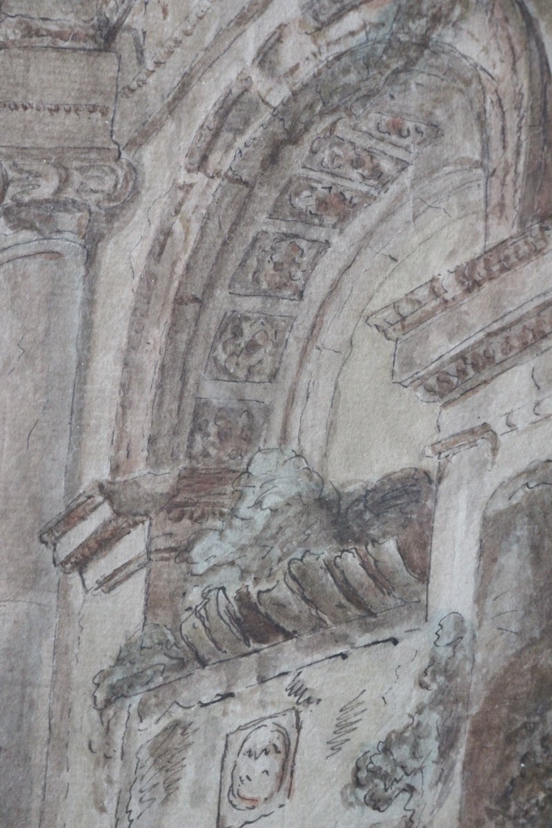 Aquarelle Rome Antique-photo-2