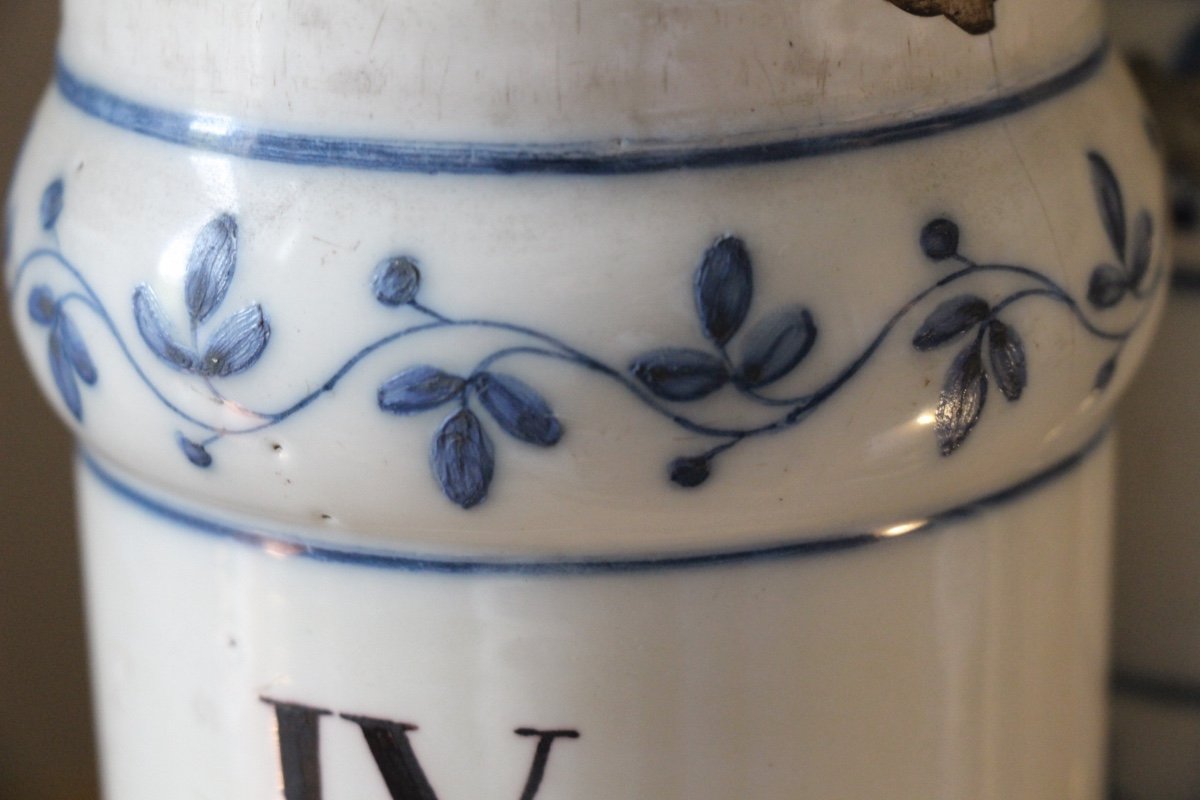 18th Century Earthenware Pharmacy Jars-photo-1