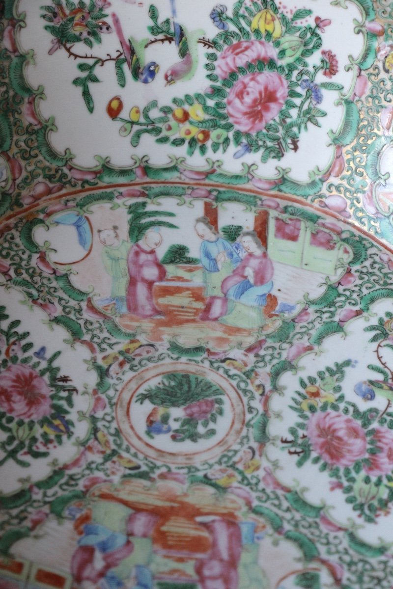 Cantonese Porcelain Basin, 18th Century-photo-3