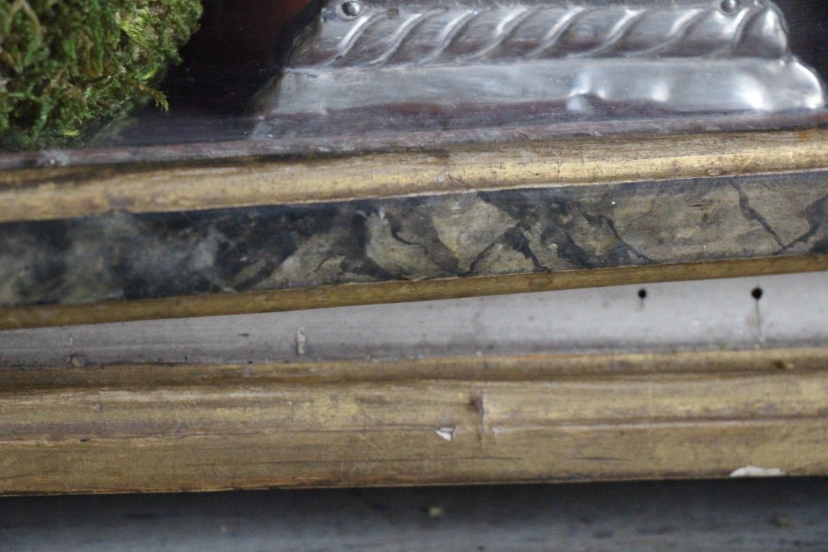 18th Century Painted Display Case-photo-1