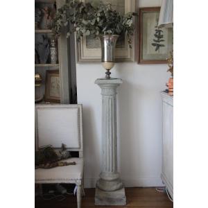 19th Century Painted Column