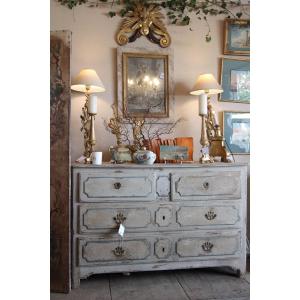 18th Century Painted Chest Of Drawers