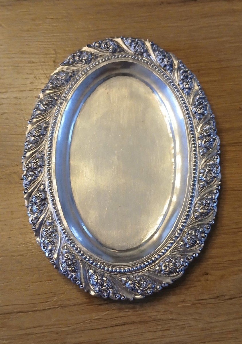 950 Silver Card Tray