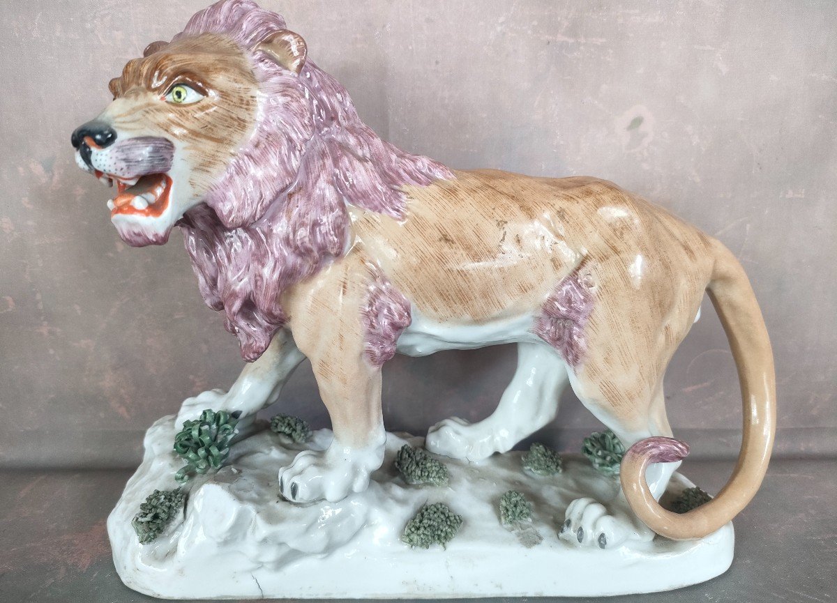 Lion Porcelaine Manufacture de Samson Meissen