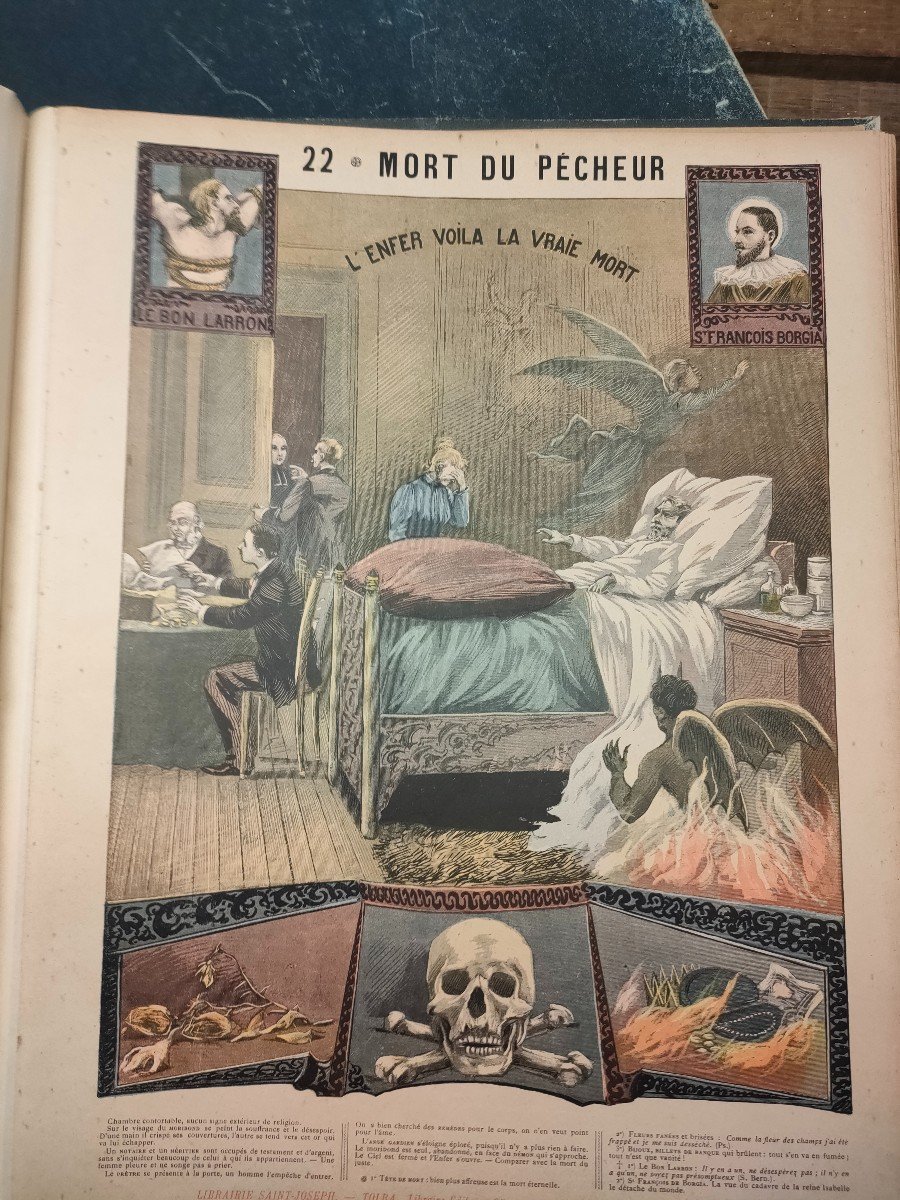 Album De l'Abbé Mouterde Explication Du Catéchisme éd 1899-photo-4