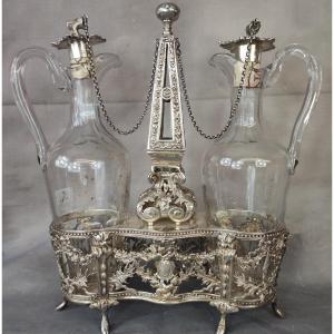 Cruet, Vinegar, Sterling Silver 