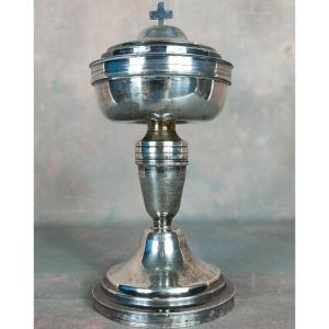 Solid Silver Travel Ciborium