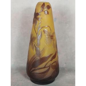 Vase Gallé d'époque Art Nouveau