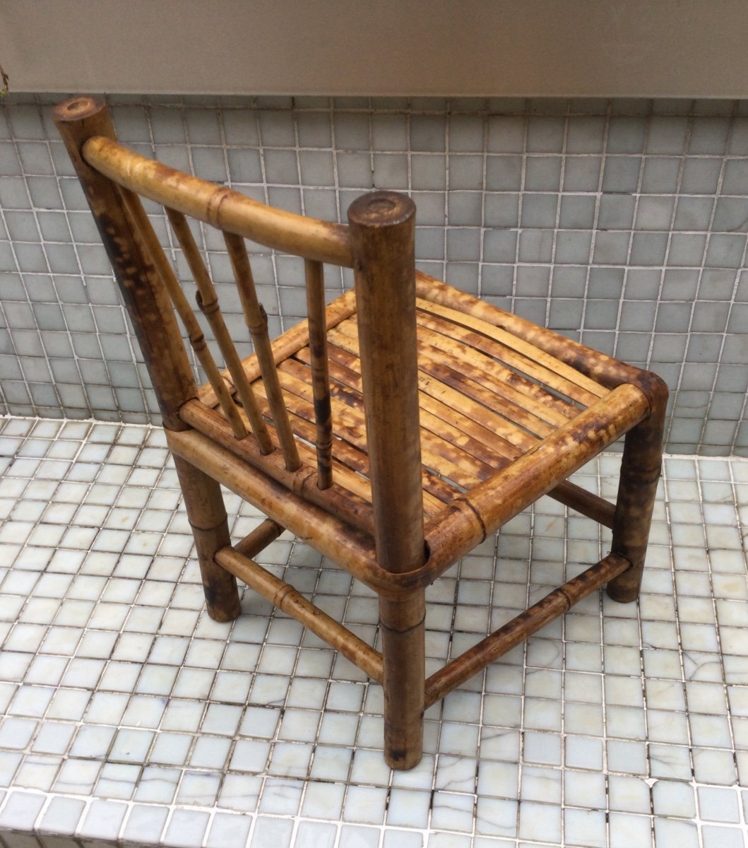 Chaise De Poupées  En Bambou-photo-2