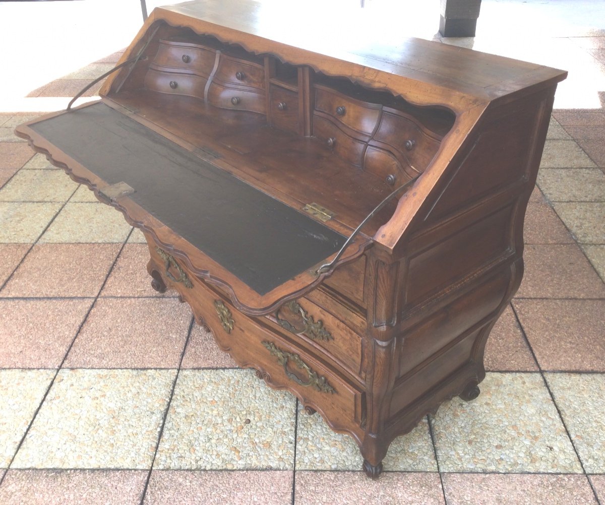 Commode Bureau Dite  Scriban Du XVIIIe Siècle-photo-2