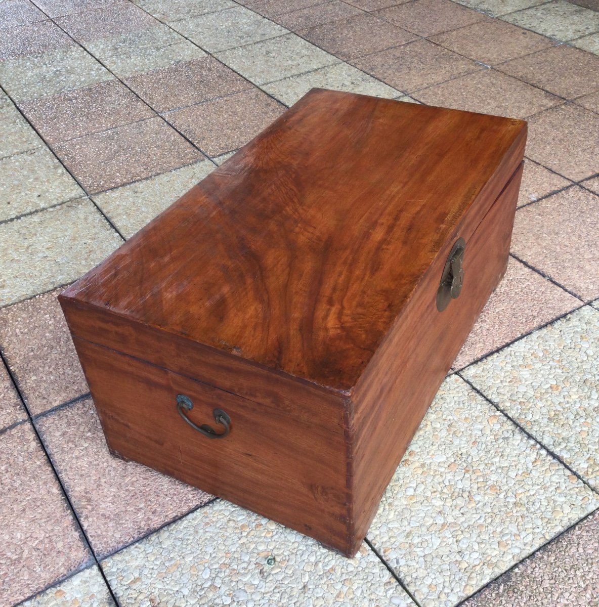 A Camphor Wood Marine Chest-photo-3