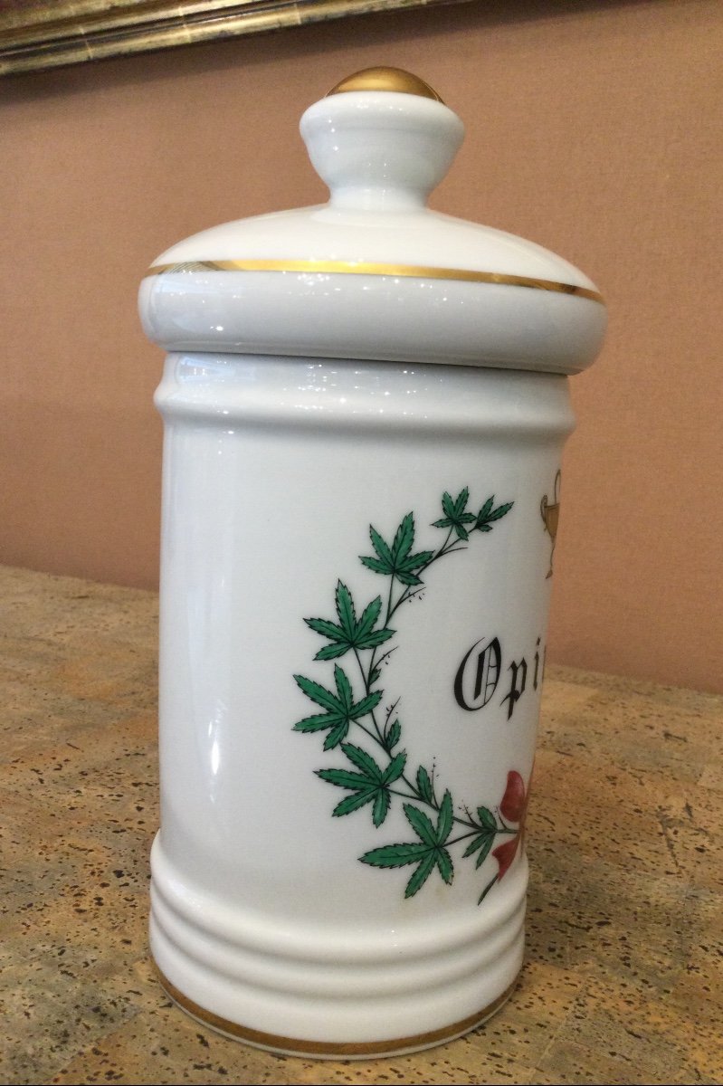 A Medicine Jar Marked Opium -photo-2