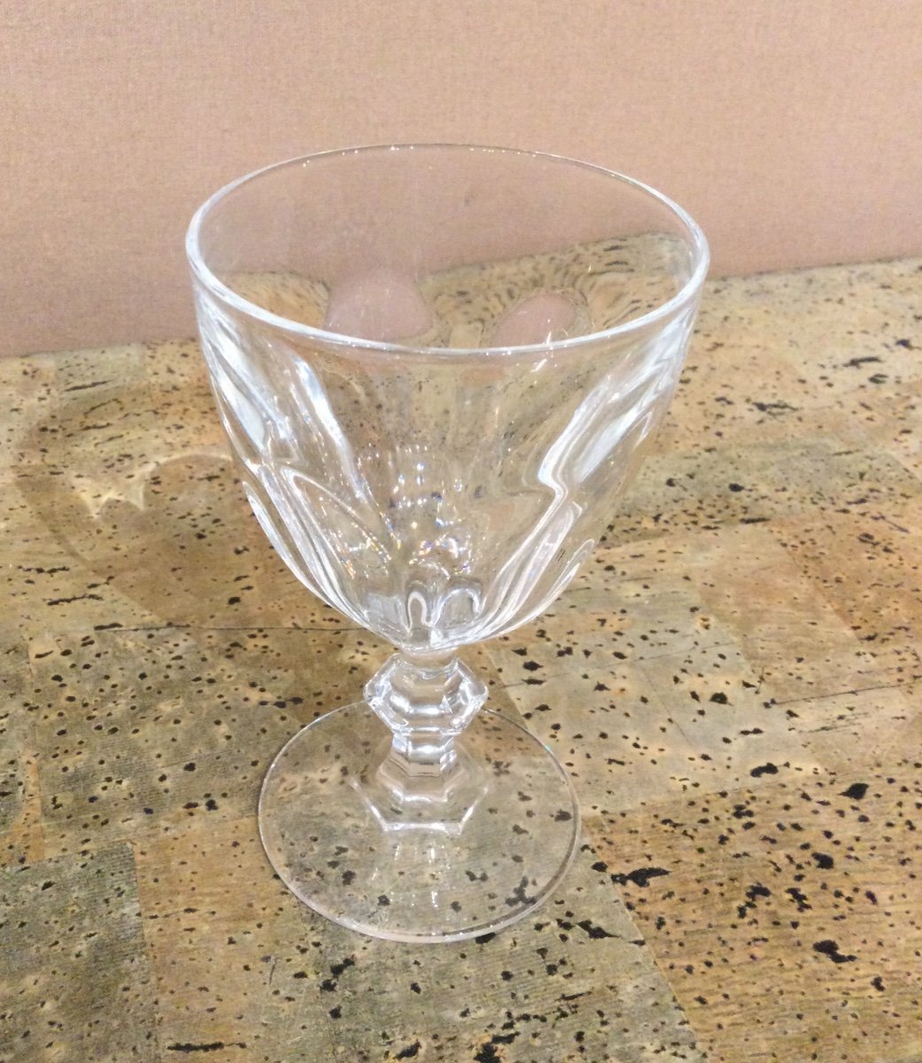 Set Of 21antique Crystal Glasses-photo-1