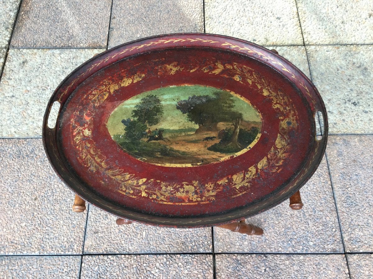 Painted Sheet Tray Restoration Period