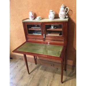 A Louis XVI Mahogany Bonheur-du-jour Secretary