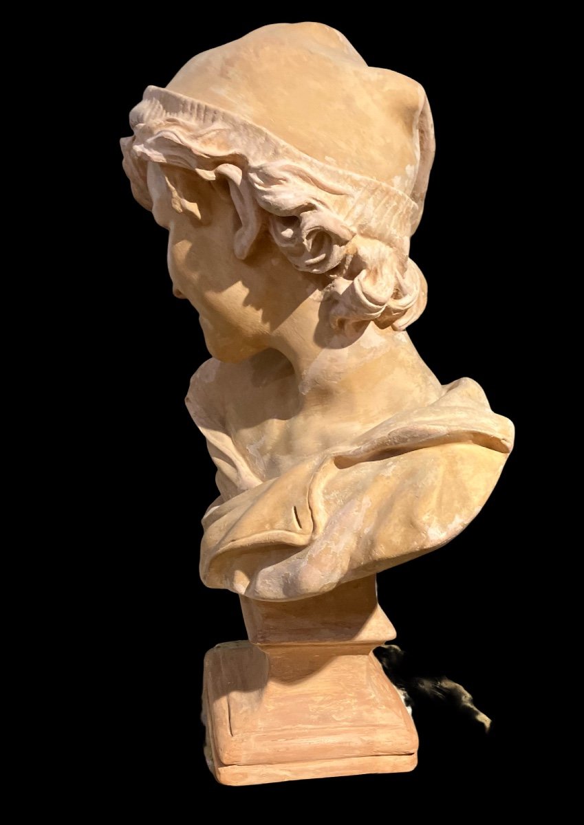 Buste Du Rieur Napolitain Par Jb Carpeaux Circa XIX ème -photo-4