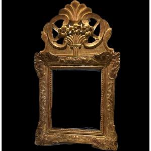 Regency Pediment Mirror Circa 19th Century 