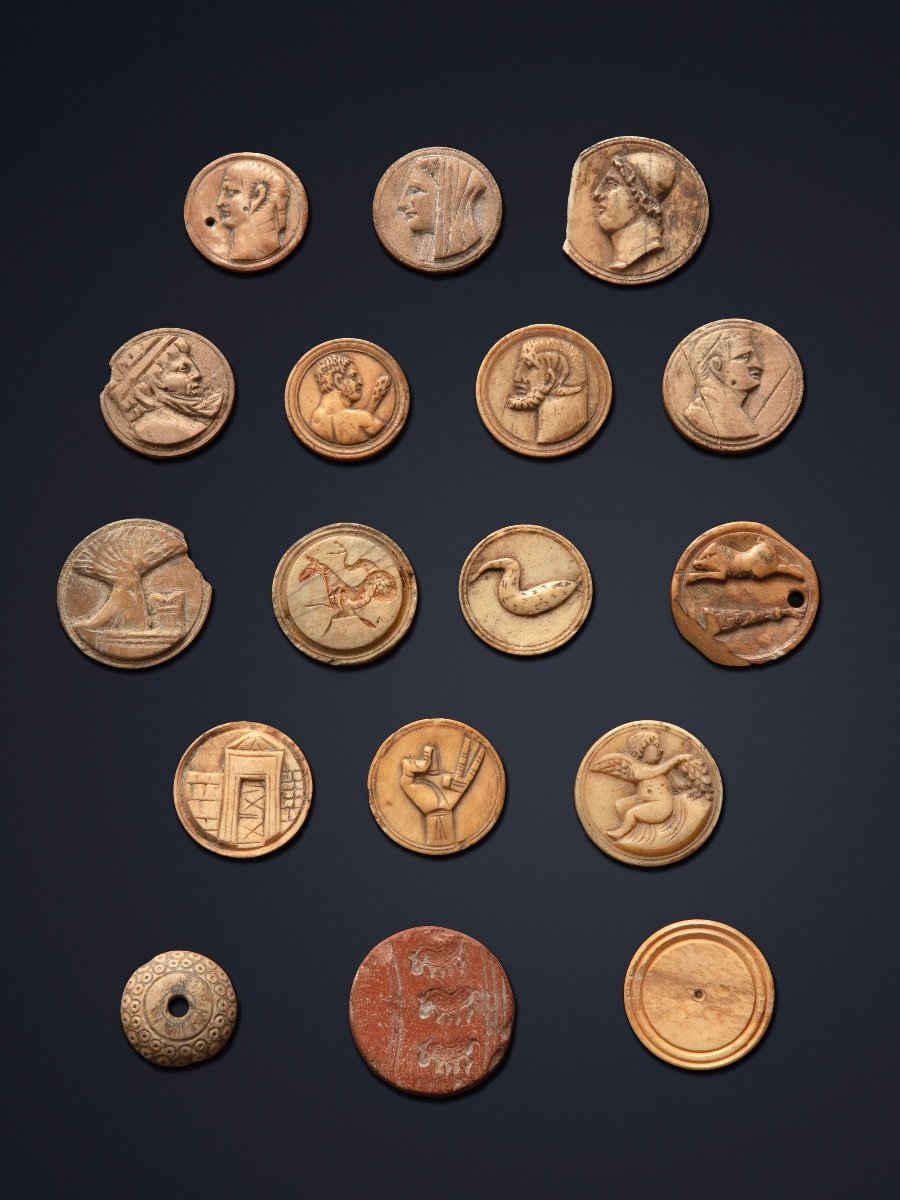 Exceptional Set Of Roman Tessera